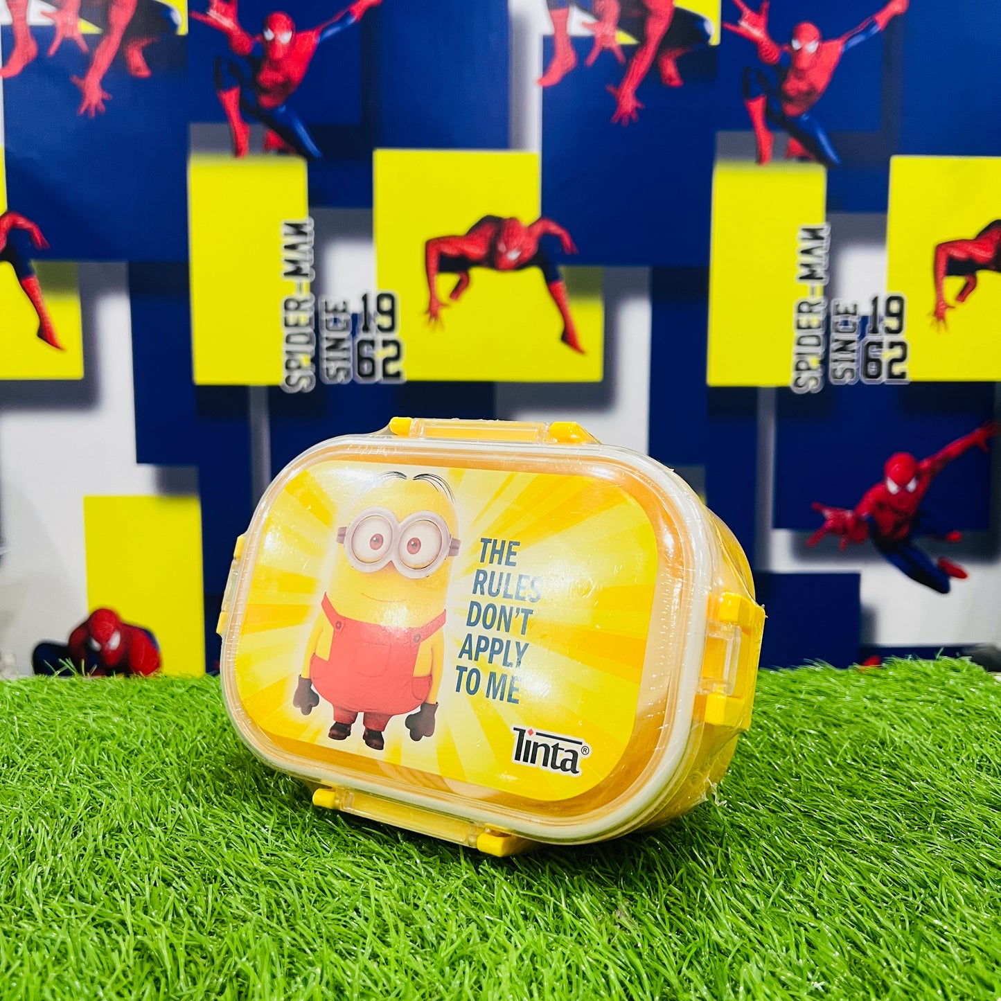 Minion Plastic Lunch Box Yellow