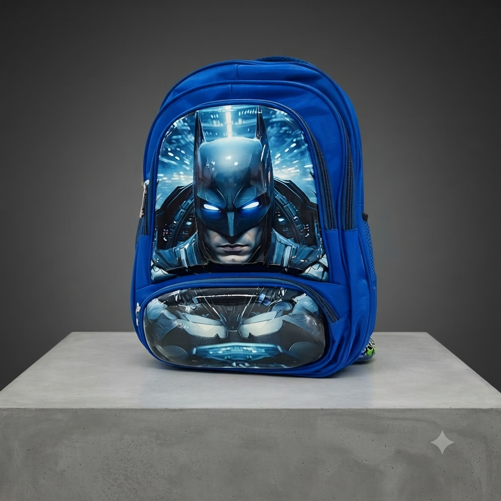 Batman 3D School Bag