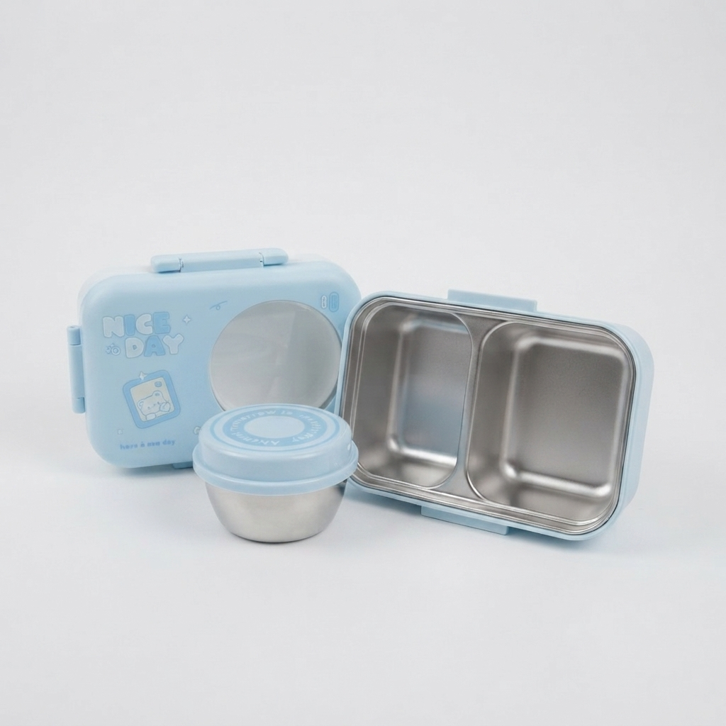 Nice Day Steel Lunch Box