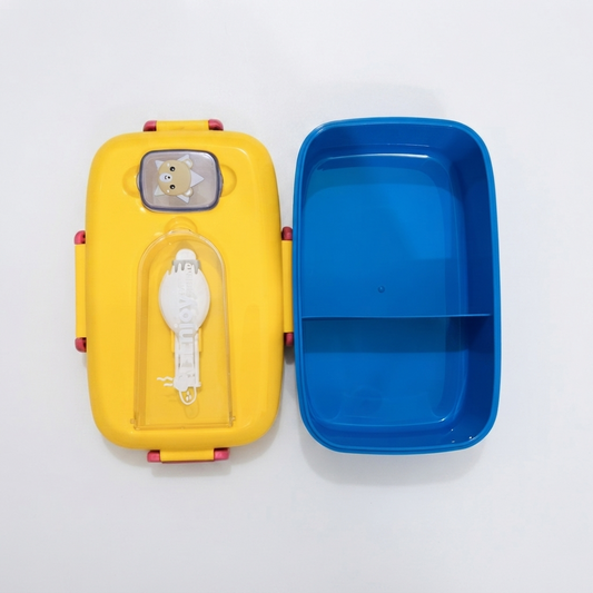 Enjoy Bear Plastic Lunch Box
