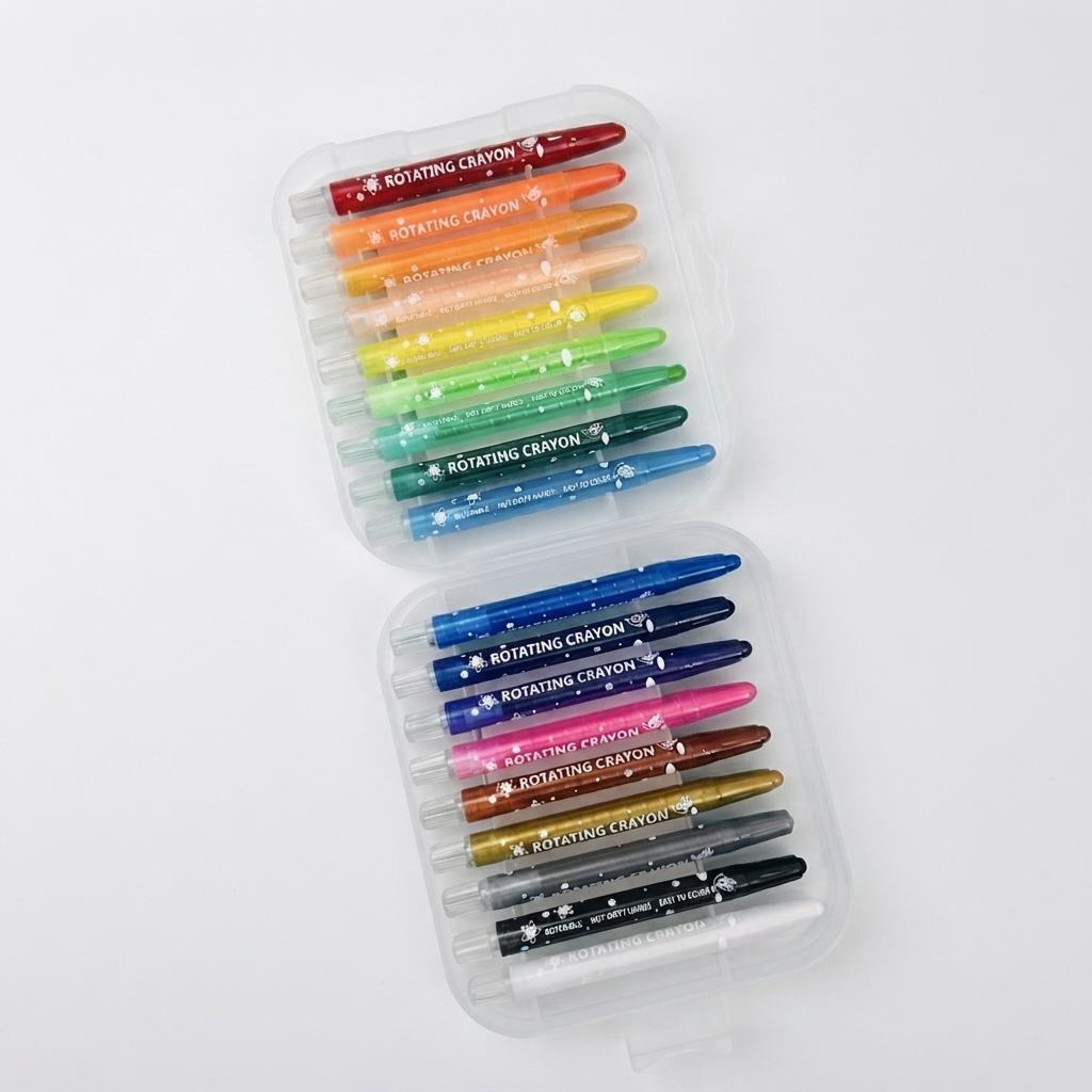 Rotating Crayons