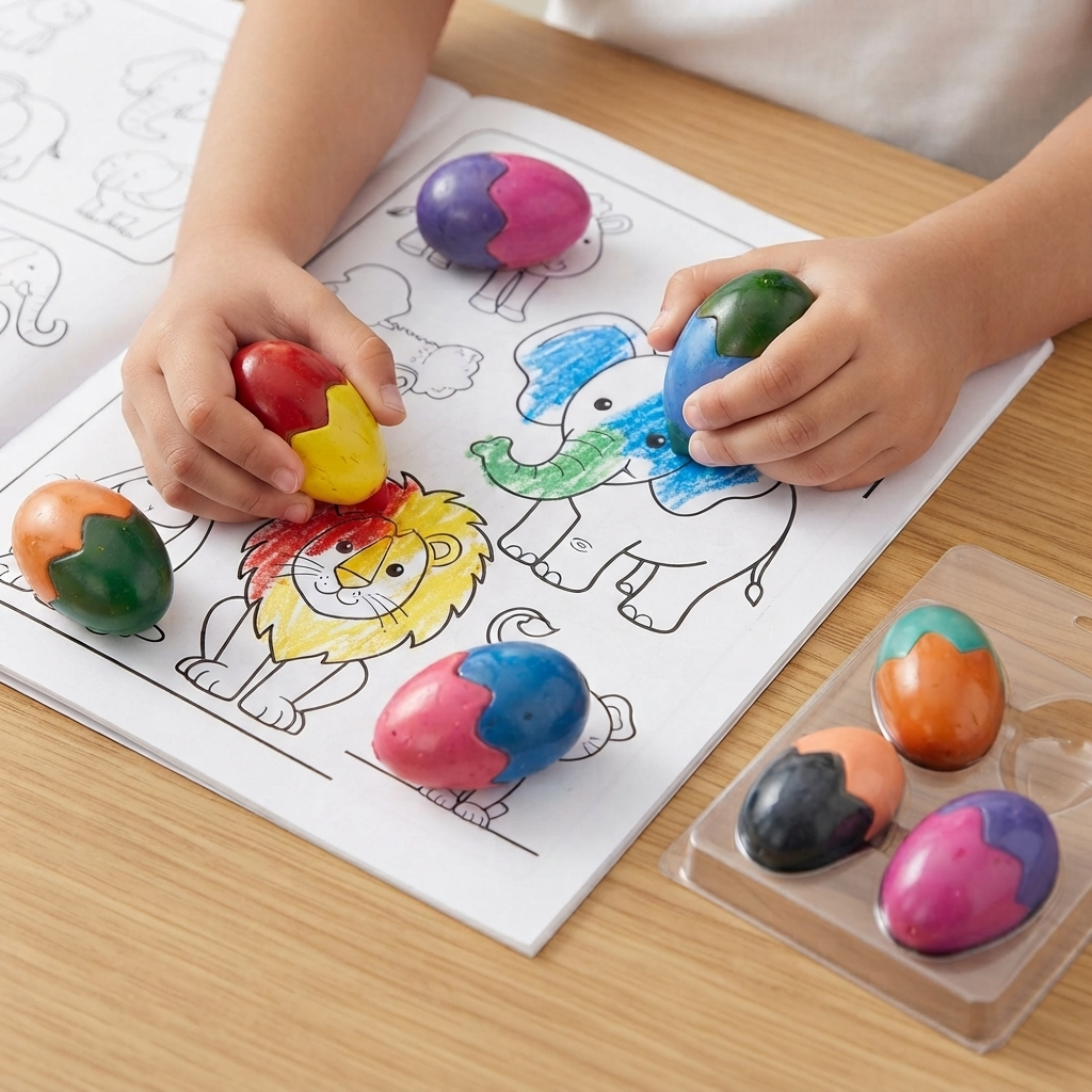 Egg Shape Crayons