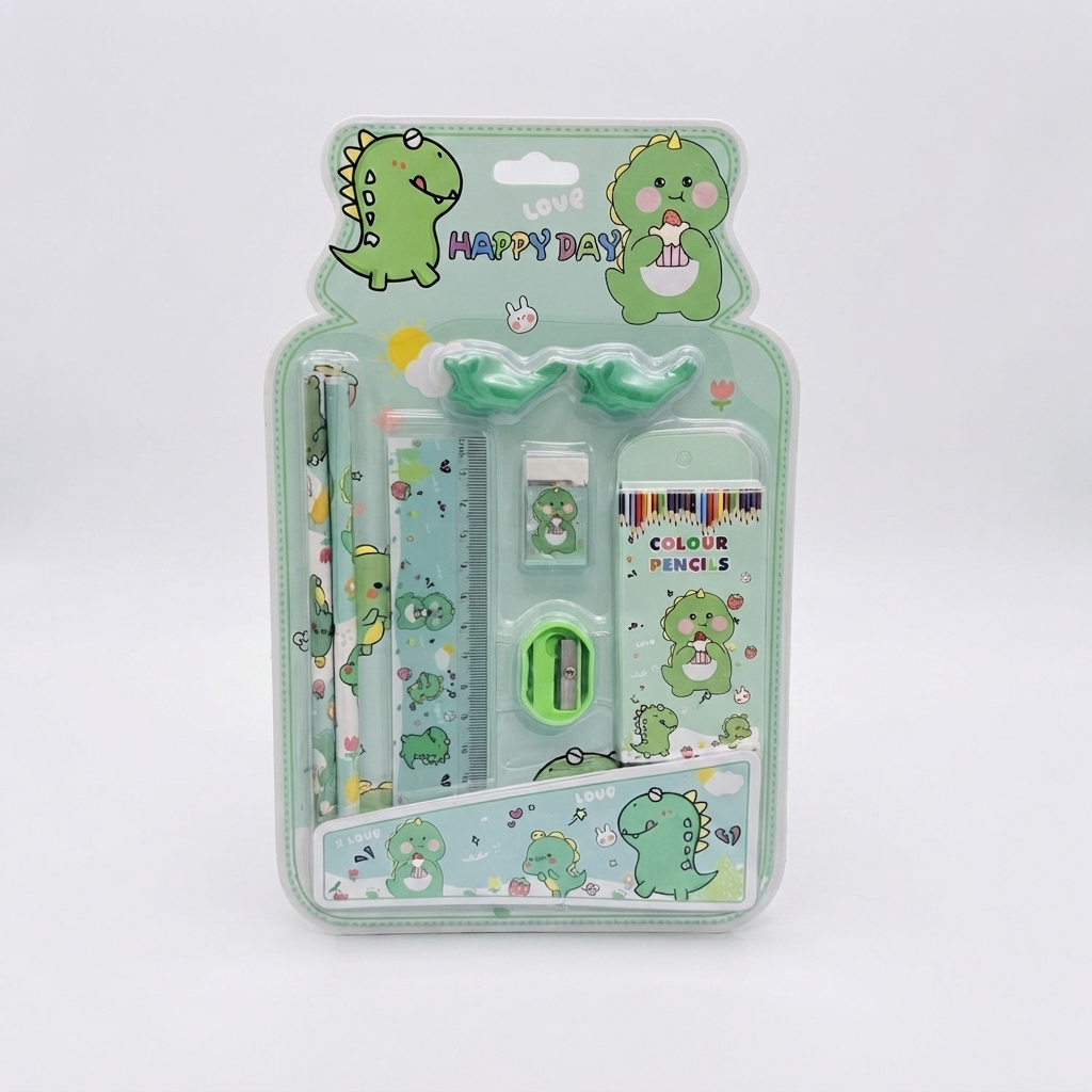 Dino Stationery Set
