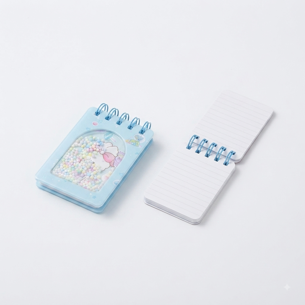 Bead Spiral Notepad
