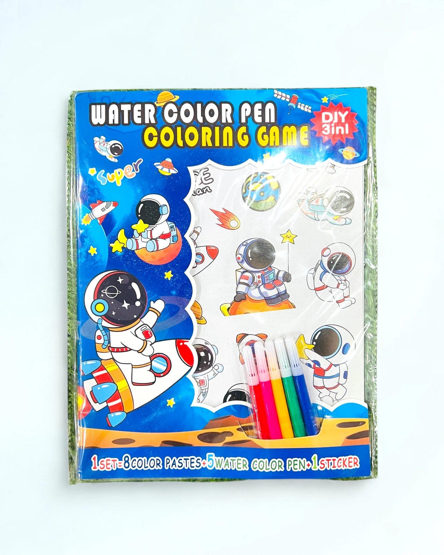 Space Water Coloring Game
