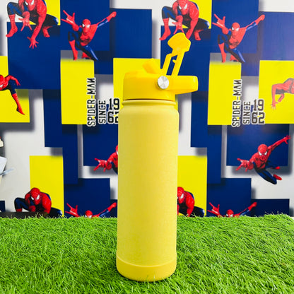 Yellow Insulated Water Bottle