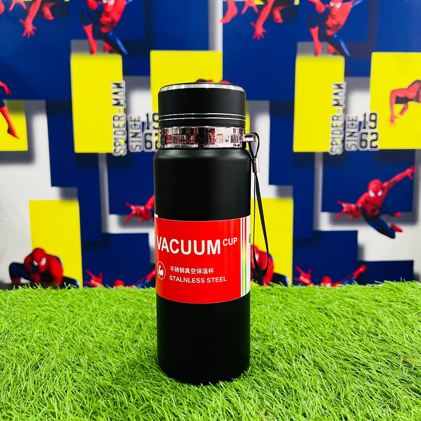 Black Insulated Water Bottle