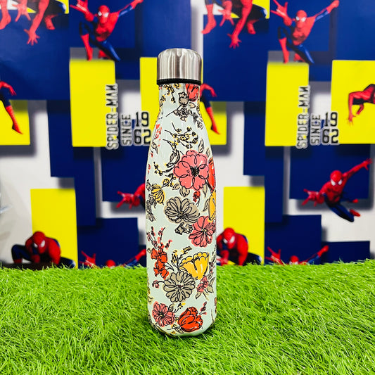 Flower Double Wall Water Bottle