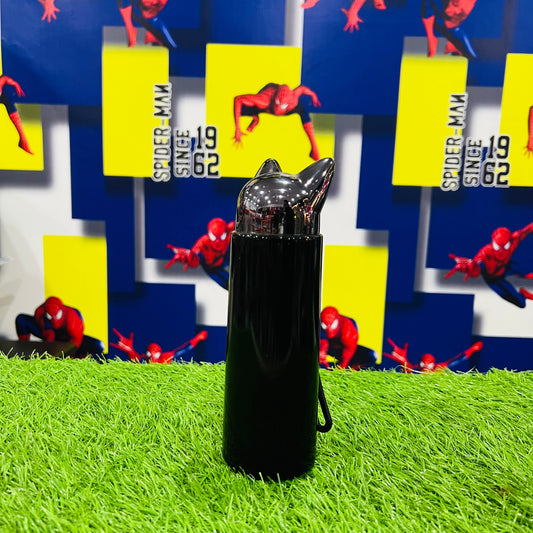 Cat Steel Water Bottle Black