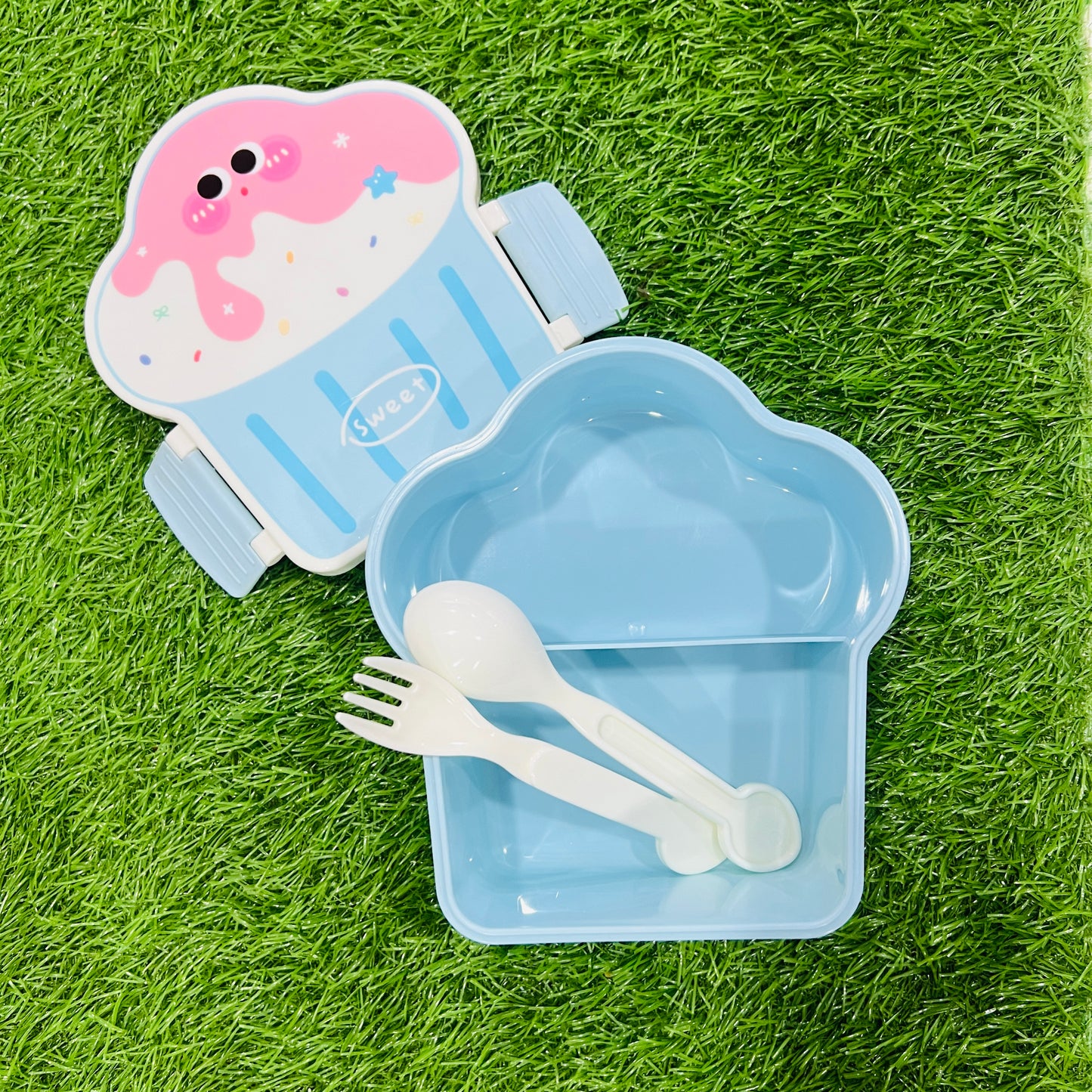 Icecream Plastic Lunch Box