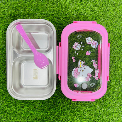 Kitty Inner Steel Lunch Box