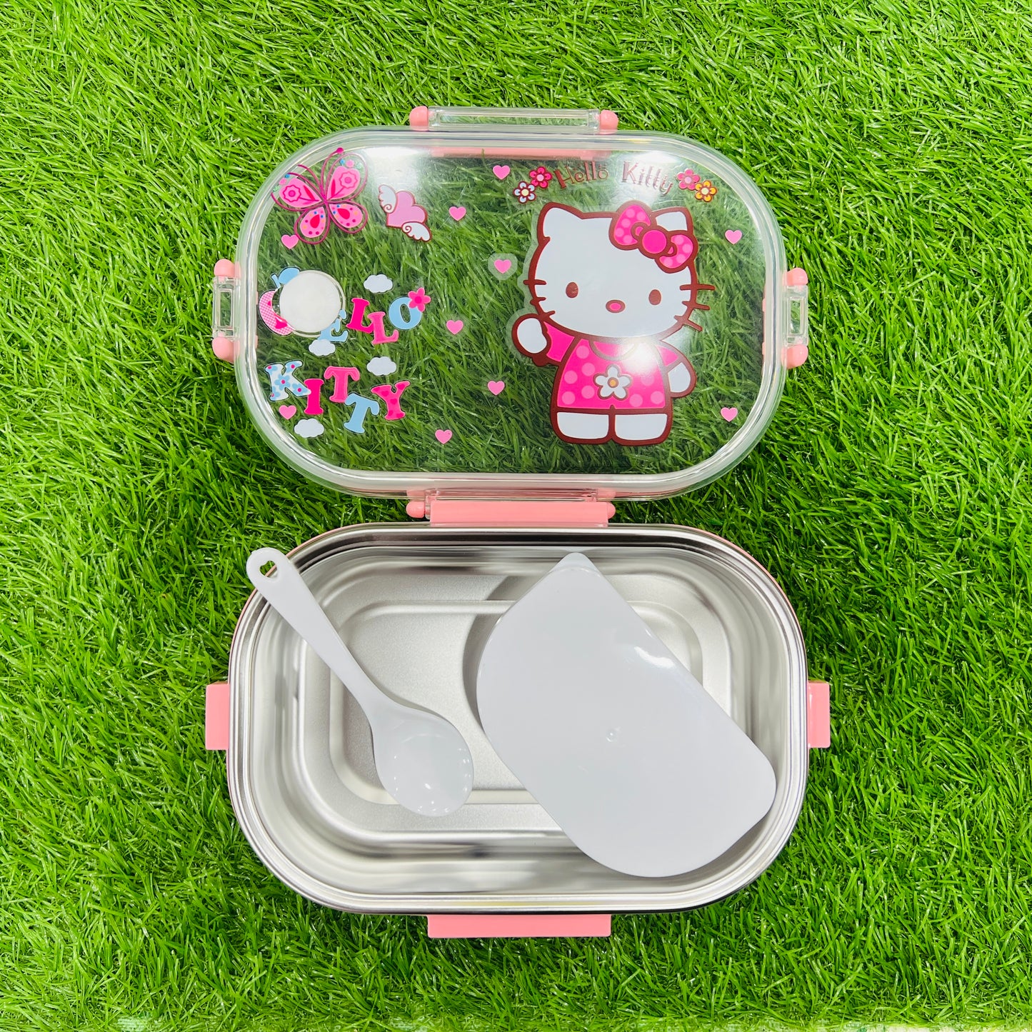 Hello Kitty Inner Steel Lunch Box
