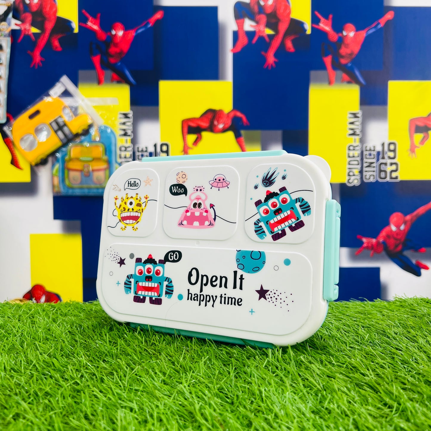 Happy Time Plastic Lunch Box