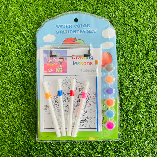 Water Color Stationery Set
