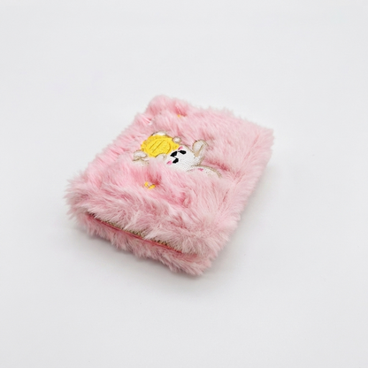 Girls Rabbit Fur Wallet