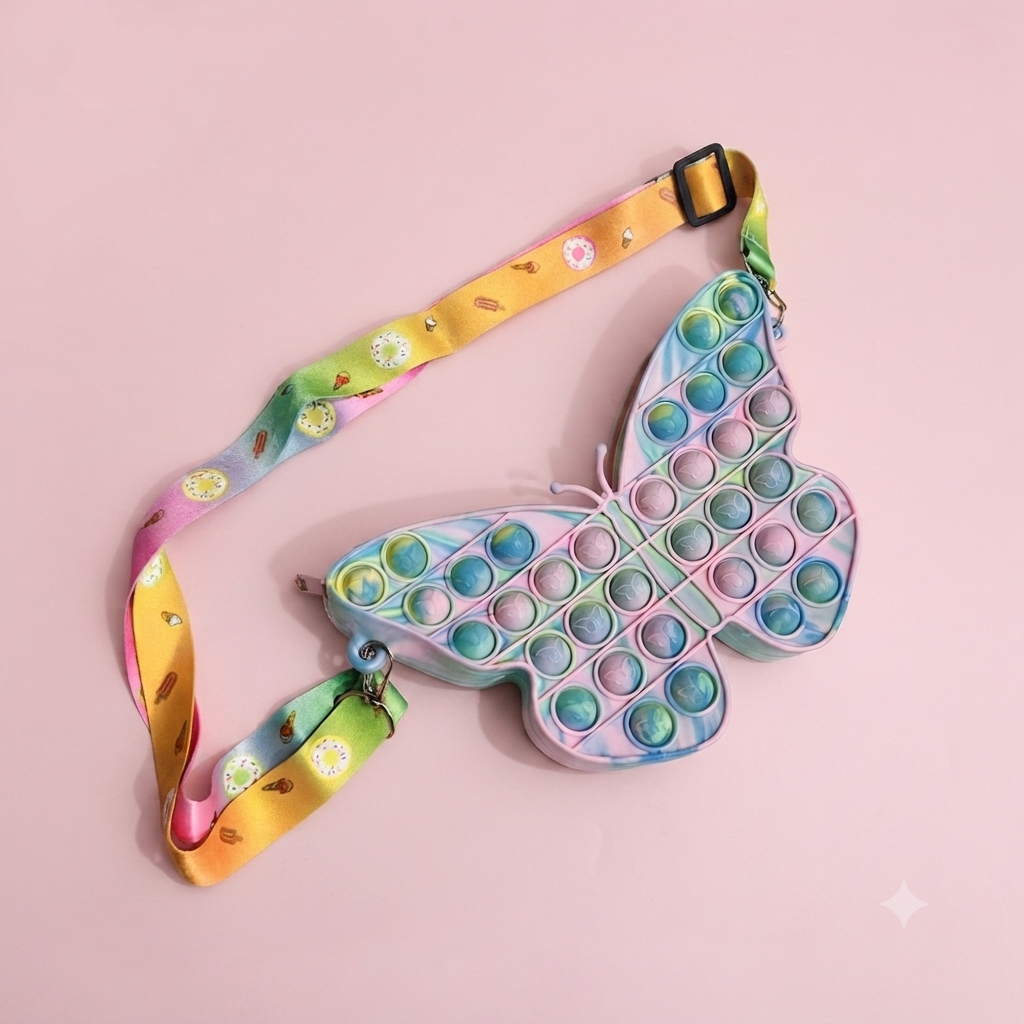Butterfly Popit Pouch