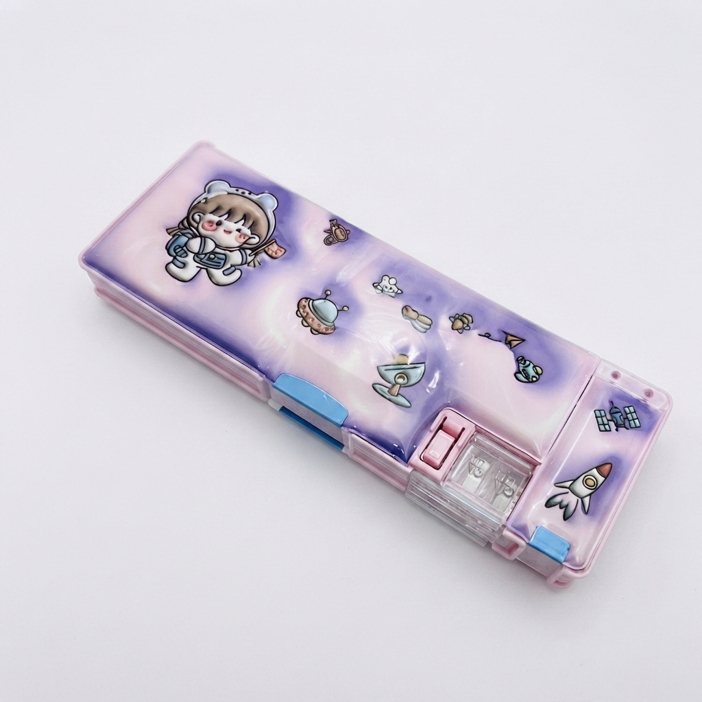 Pink Space Geometry Box