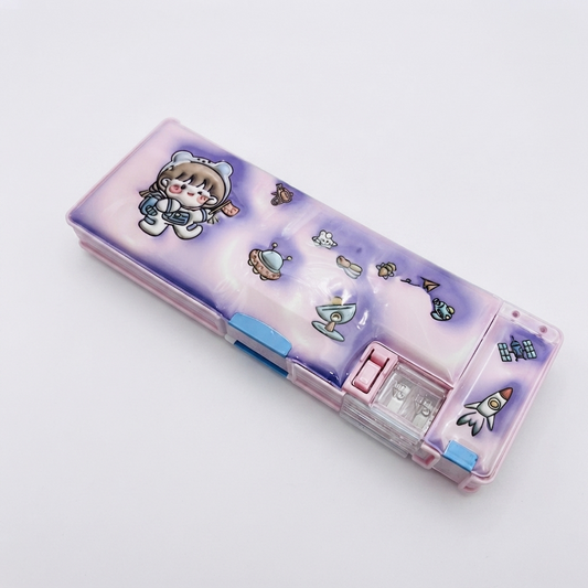 Pink Space Geometry Box