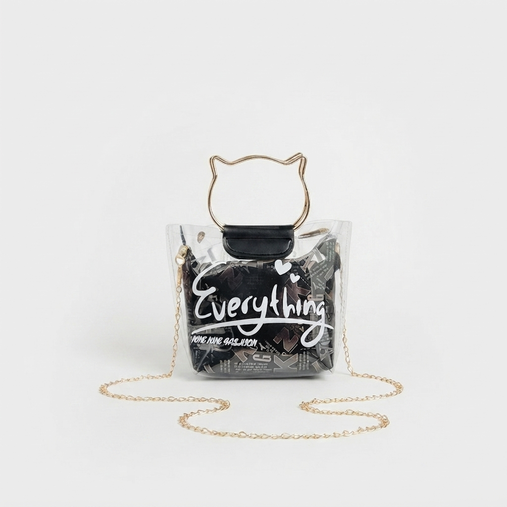 Cat Style Handle Bag
