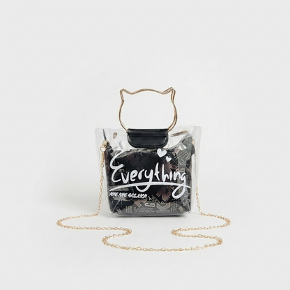 Cat Style Handle Bag