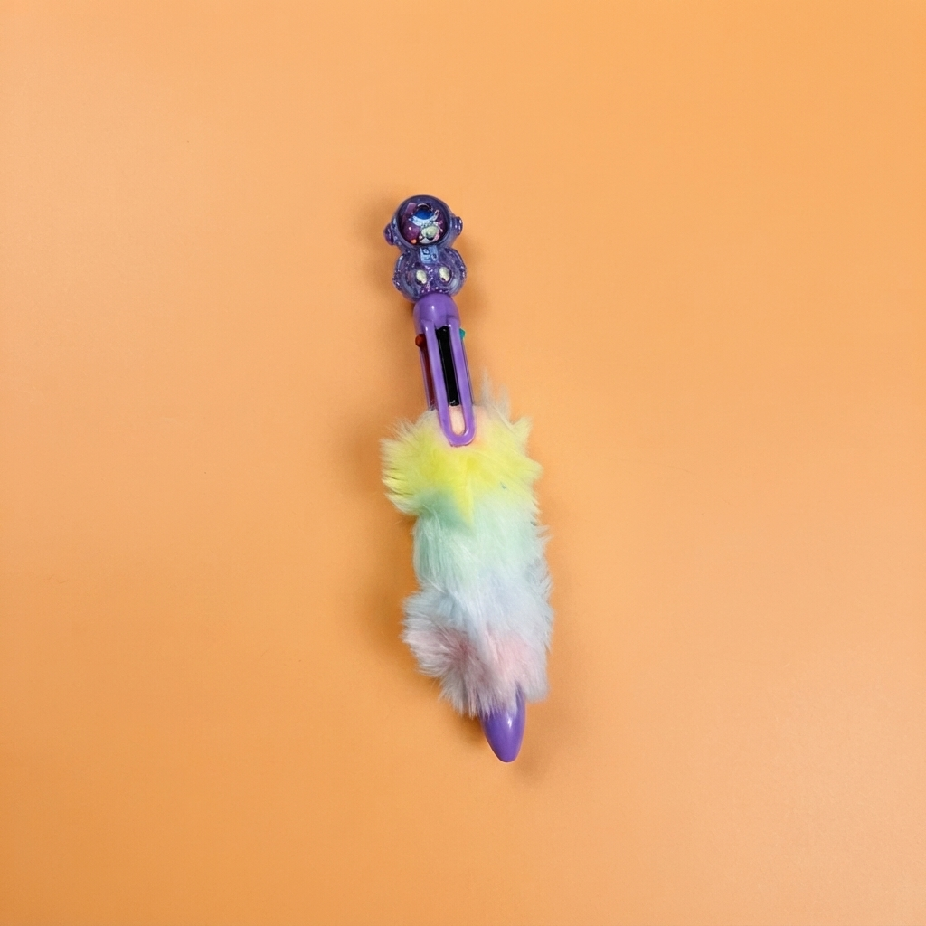 Astronaut Fluffy Pen