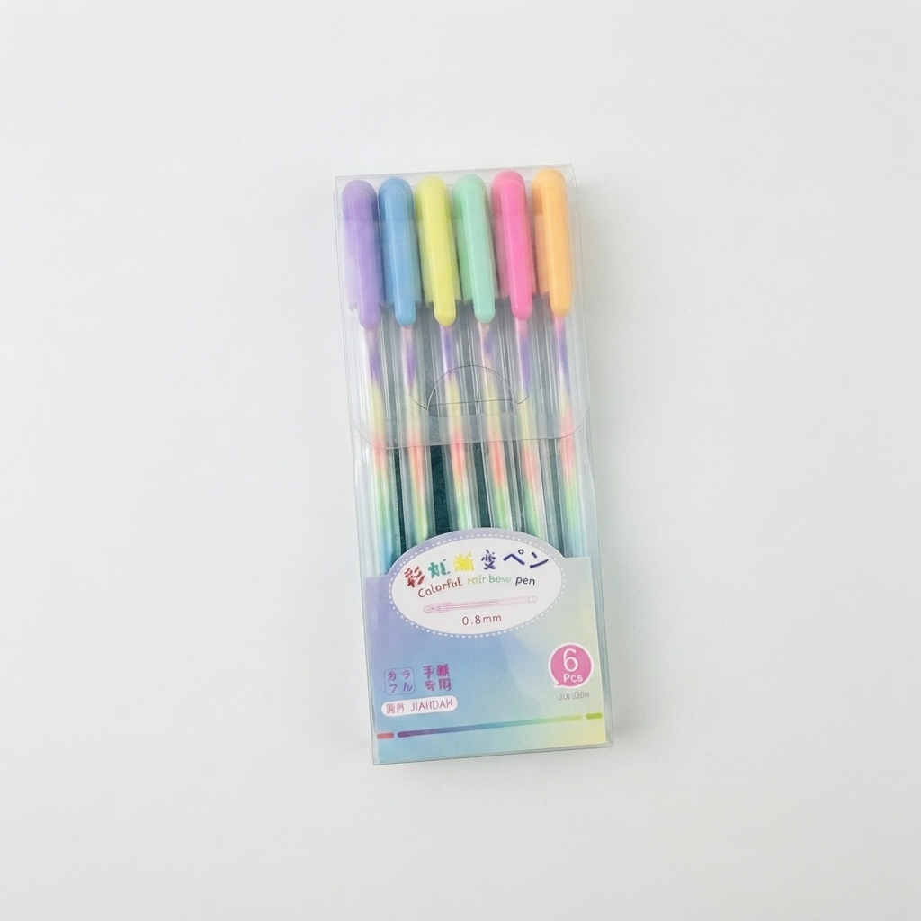 Rainbow Gel Pen