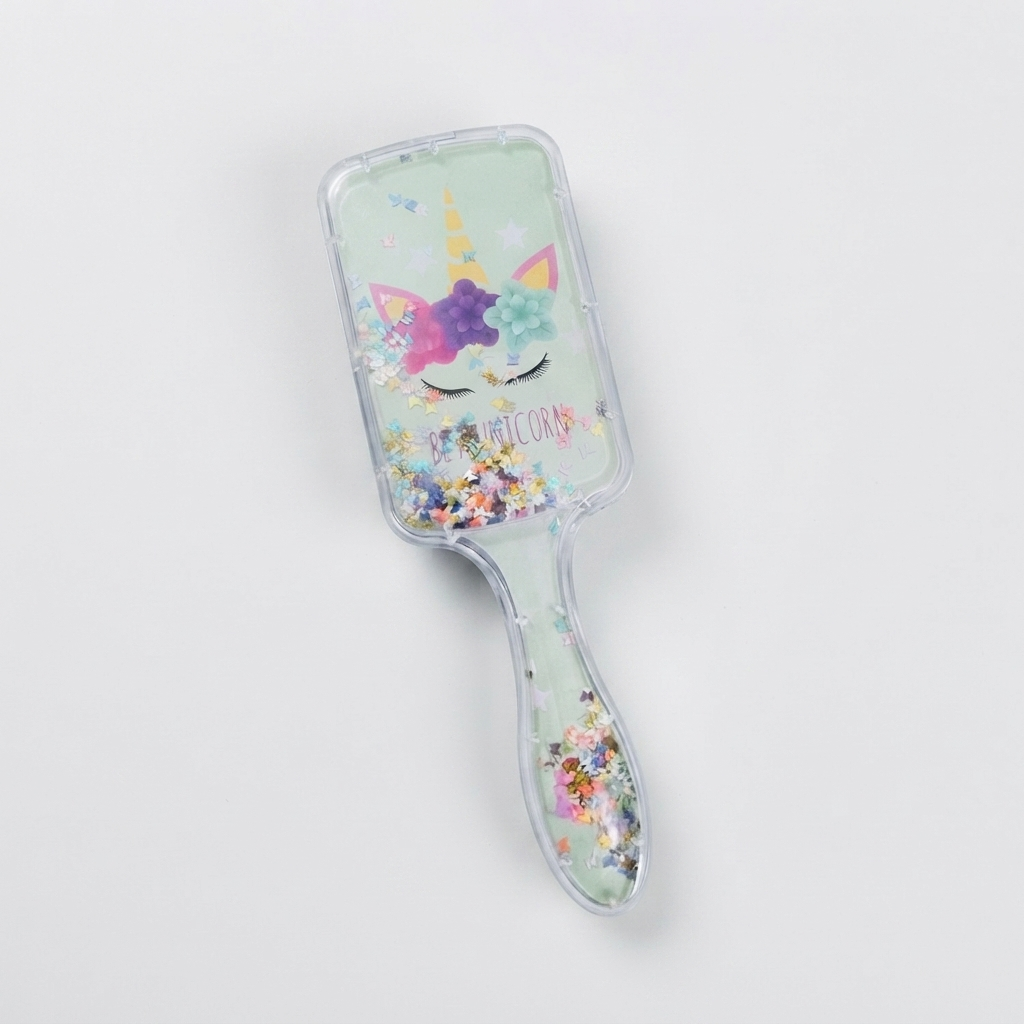 Unicorn Girls Hair Brush