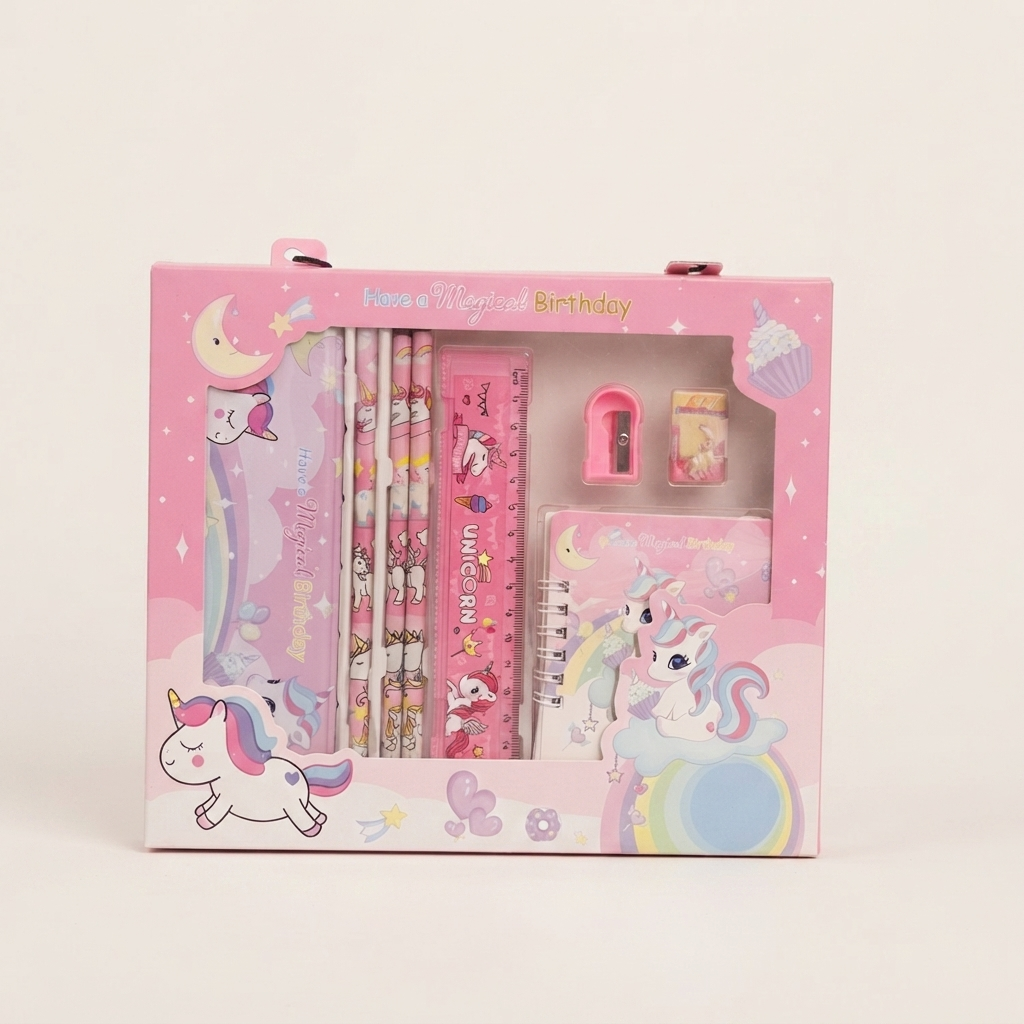 Unicorn Stationery Set