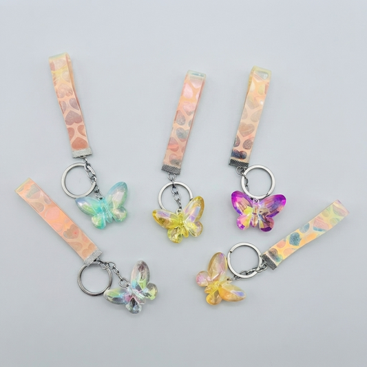 Butterfly Crystal Keychain