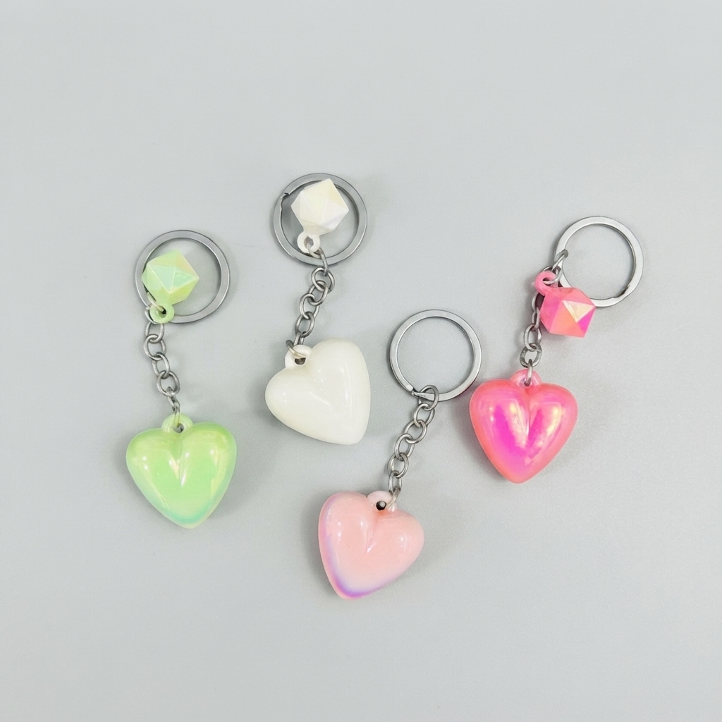 Crysal Heart Keychain