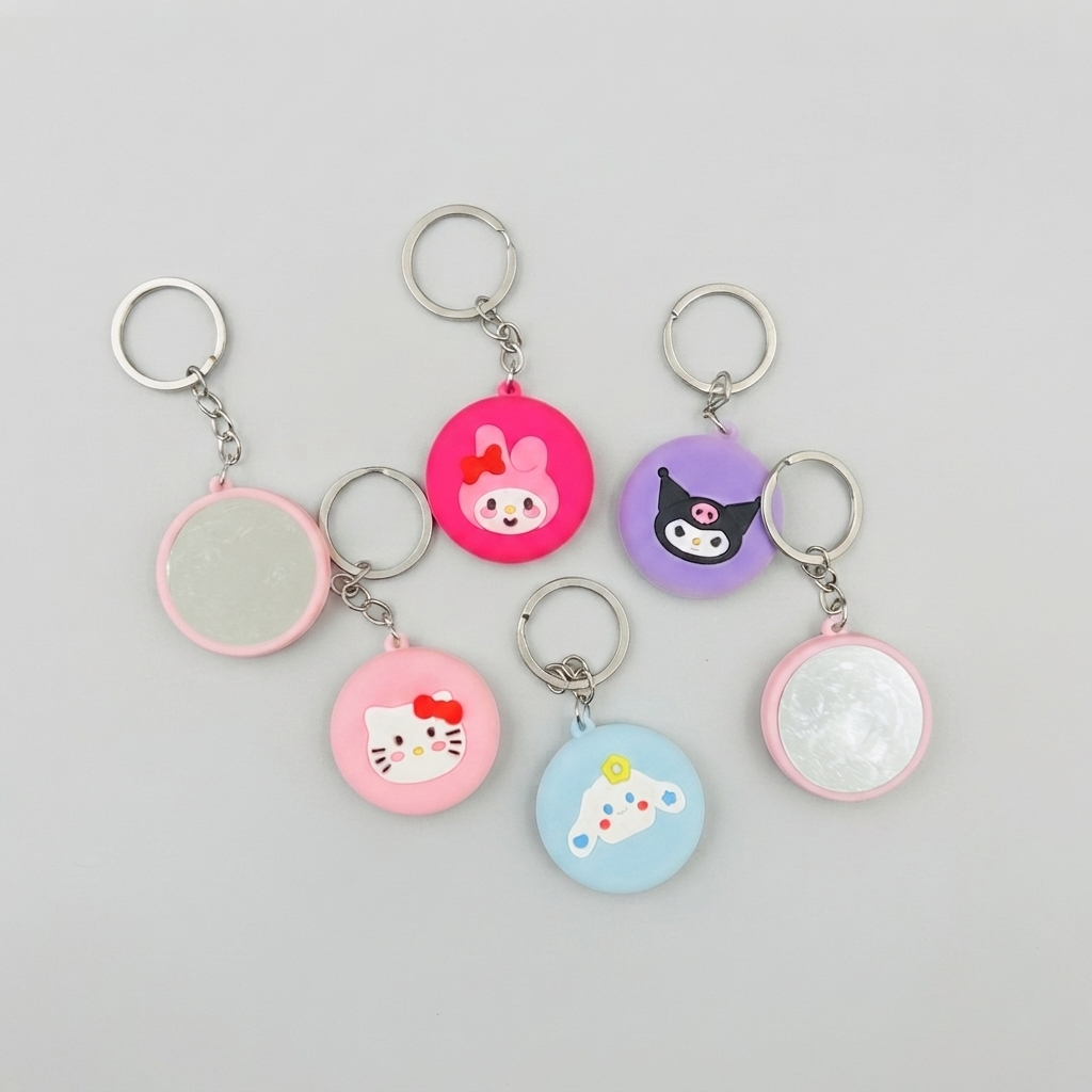 Sanrio Mirror Keychain