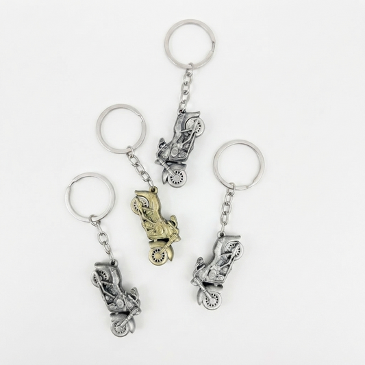 Bike Metal Keychain