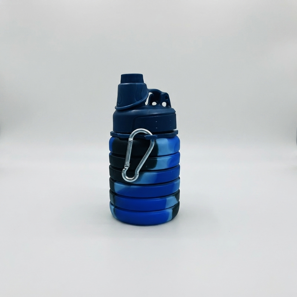 Fold-able Silicon Bottle
