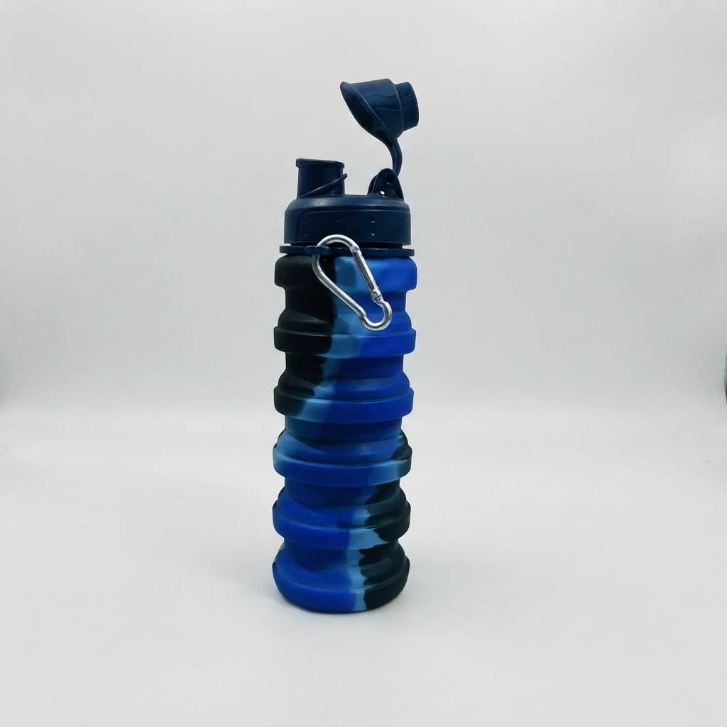 Fold-able Silicon Bottle