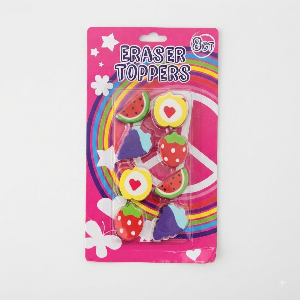 Eraser Toppers