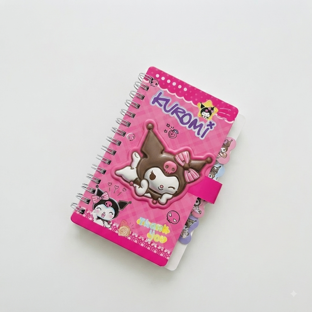 Kuromi Mini Note