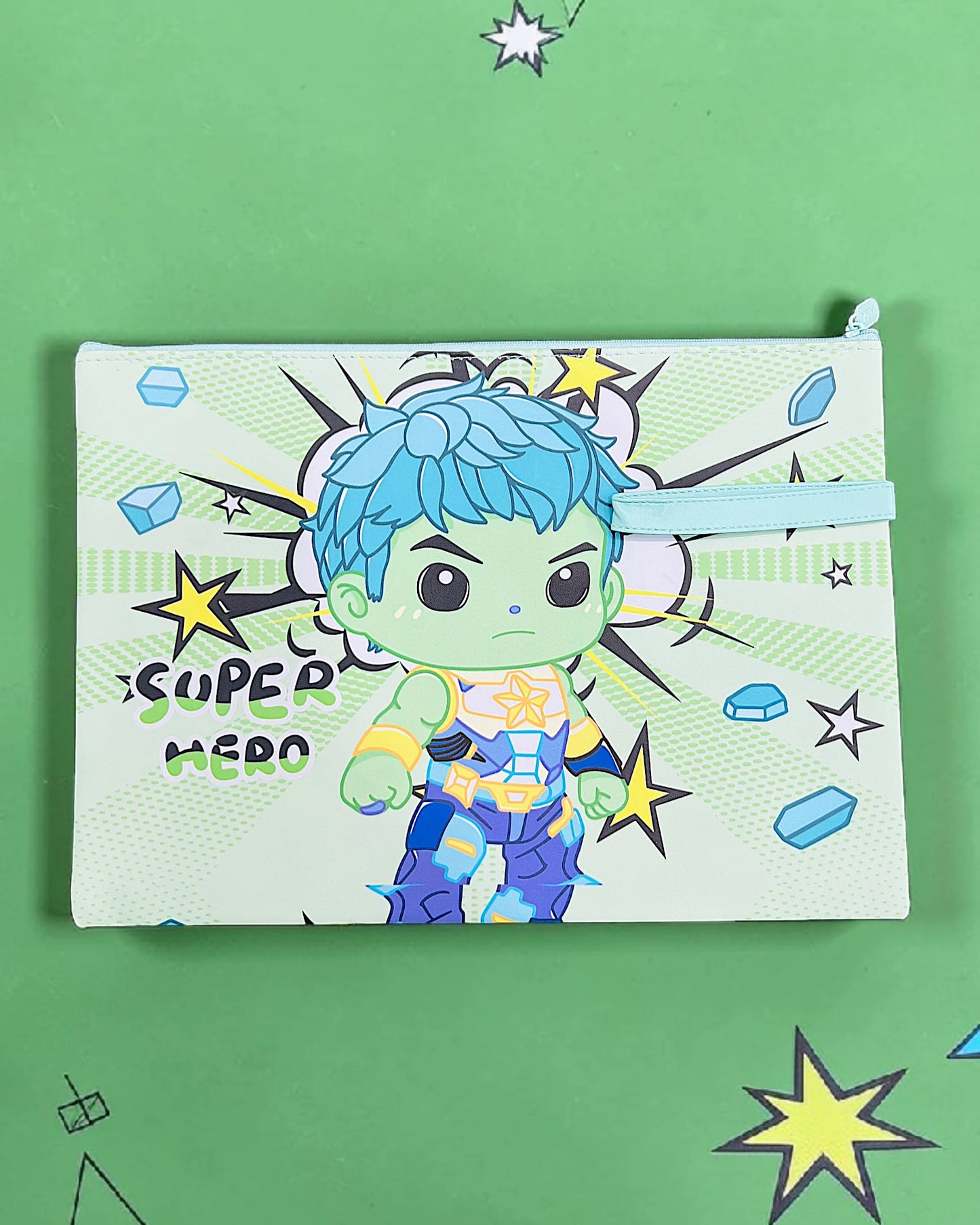 Super Hero Zipper Bag
