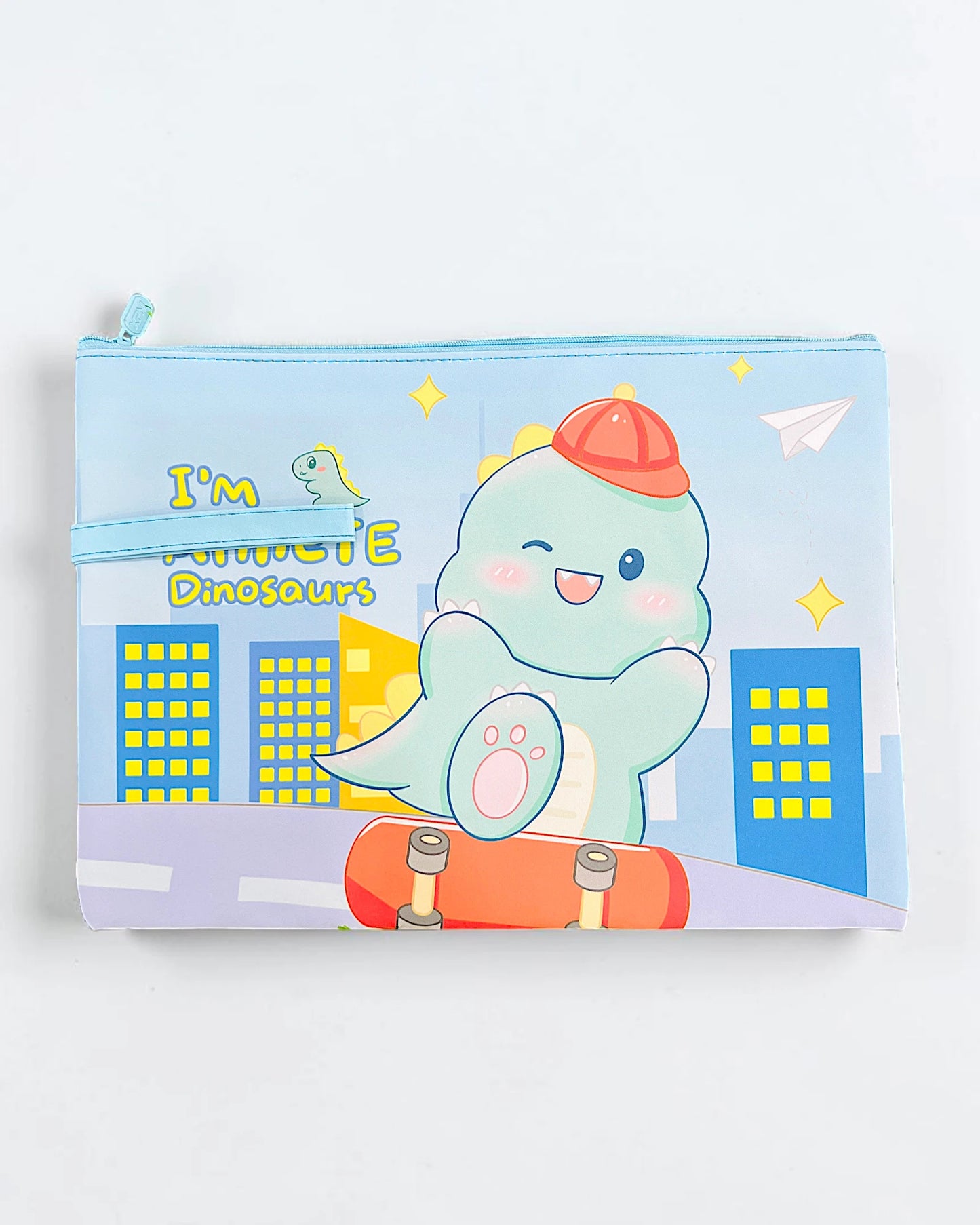 Dino Zipper Bag
