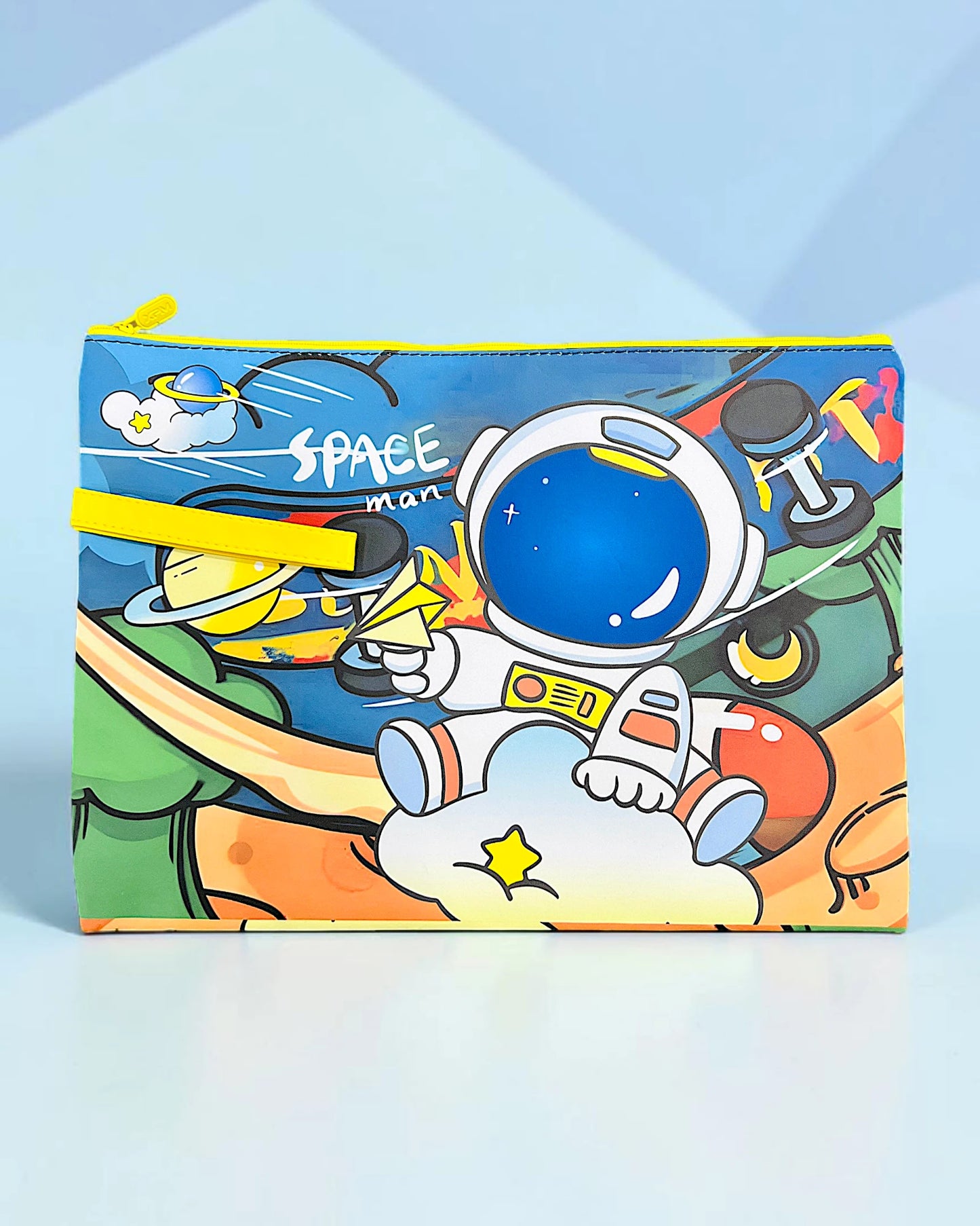 Space Man Zipper Bag