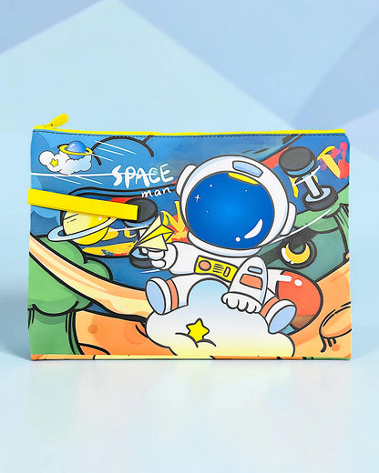 Space Man Zipper Bag