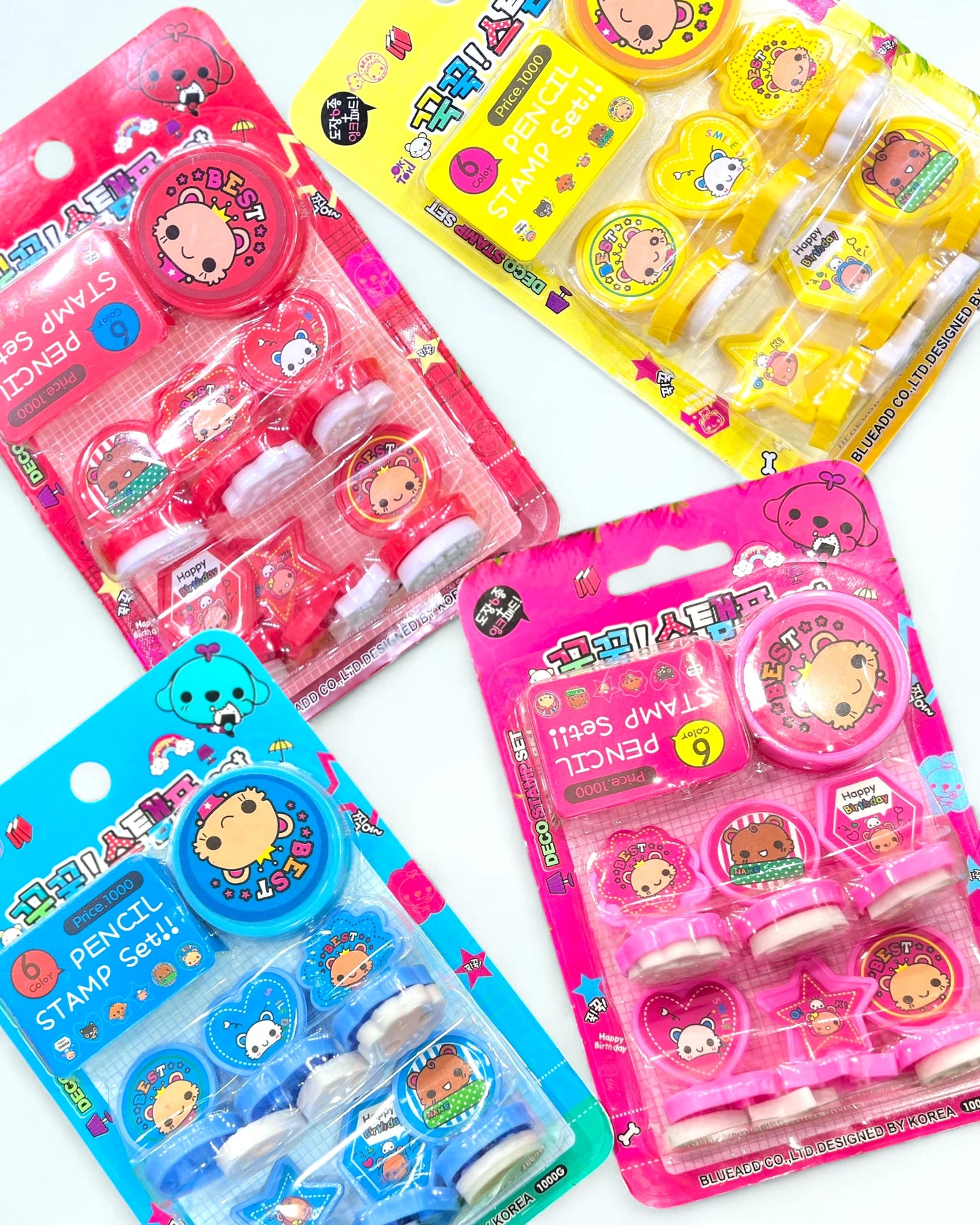 Pencil Stamp Set