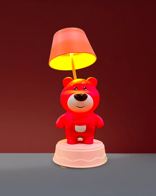 Pink Teddy Lamp