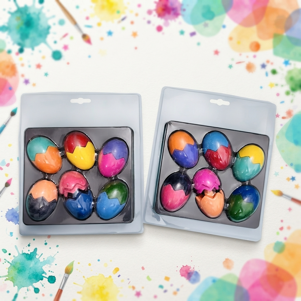 Egg Shape Crayons
